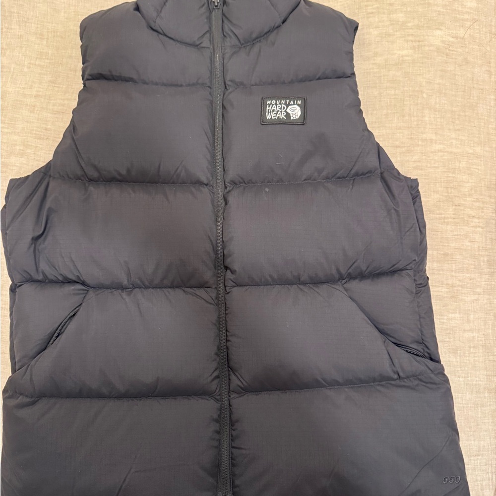 Mountain Hardwear Black Down Puffer Vest
